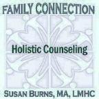 Link to Family Connection counseling services  for adults, children, families, groups with Susan Burns, MA, LMHC, NCC, CEAP